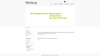 Website Screenshot: fitforbiz.at Coaching Controlling - Home - Date: 2023-06-22 15:15:43
