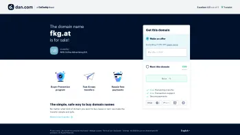 Website Screenshot: fkg.at - The domain name fkg.at is available for rent - Date: 2023-06-22 15:15:44