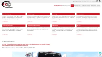 Website Screenshot: FKM GmbH Franz Kirchgatterer - Rohrreinigung & Kanalreinigung aus Ried im Innkreis - Date: 2023-06-22 15:15:44