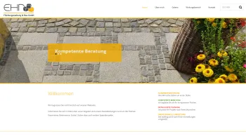 Website Screenshot: Flächengestaltung M. EHN GmbH - Flächengestaltung und Bau GmbH EHN - Herzlich willkommen - Date: 2023-06-22 15:15:44
