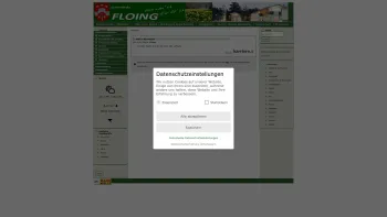 Website Screenshot: Gemeindeamt DEFAULT - Floing - GEM2GO WEB - Zentrum - Date: 2023-06-22 15:01:00