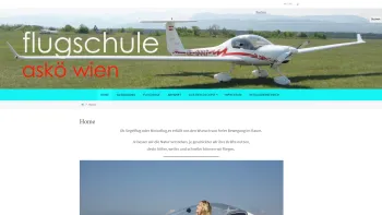 Website Screenshot: Flugschule ASKÖ Wien - Date: 2023-06-14 10:39:54