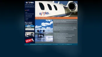 Website Screenshot: ABC Bedarfsflug bei FlyTyrol! - Home - Date: 2023-06-22 15:11:32