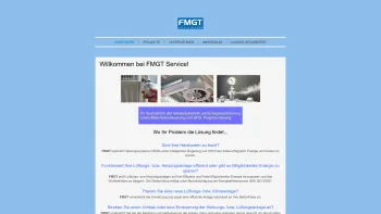 Website Screenshot: FMGT Gebäudetechnik GmbH - FMGT Service GmbH - Date: 2023-06-22 15:11:32