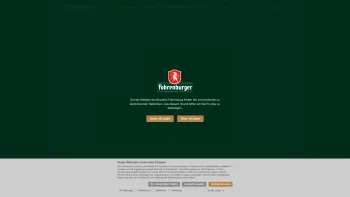 Website Screenshot: Brauerei Fohrenburger Bierspezialitäten aus Vorarlberg - Brauerei Fohrenburg – Legendär seit 1881 - Date: 2023-06-22 15:01:03