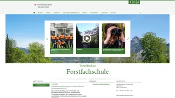 Website Screenshot: FORSTFACHSCHULE Waidhofen an der Ybbs Austria - Forstfachschule, Forstfachschule Traunkirchen - Date: 2023-06-14 10:39:54