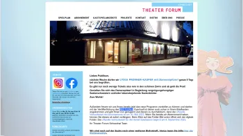 Website Screenshot: Theater Forum Schwechat - Home - Theater Forum Schwechat - Date: 2023-06-14 10:39:54