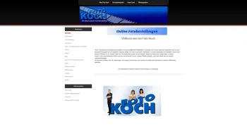 Website Screenshot: Foto Koch Fotohandel und Fotostudio - Foto Koch - Fotostudio und Fotohandel - Date: 2023-06-14 10:39:54