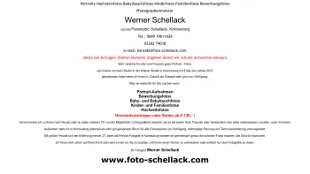 Website Screenshot: Photographie Werner Schellack - Home - Date: 2023-06-22 15:13:29