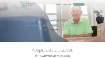 Website Screenshot: Dr. Werner Resch - Frauenarzt Dr. Resch - Date: 2023-06-22 15:11:37