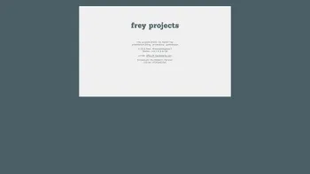 Website Screenshot: frey - frey projects gmbh wien – grafikdesign für print und web. grafiker, webdesign. - Date: 2023-06-22 15:01:11