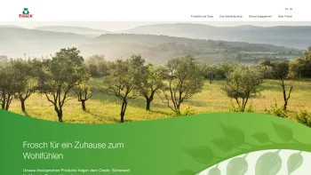 Website Screenshot: FROSCH Business & Management - Frosch Produkte in Bio-Qualität | frosch.at - Date: 2023-06-22 15:16:25