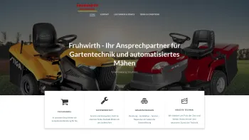 Website Screenshot: Fruhwirth - FRUHWIRTH – Greenkeeping Solutions - Date: 2023-06-22 15:16:25