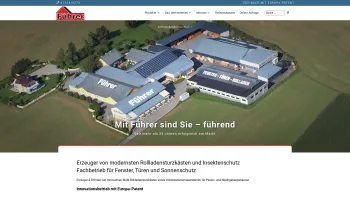 Website Screenshot: Josef Führer - Führer GmbH - Date: 2023-06-15 16:02:34