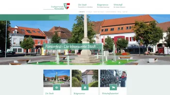 Website Screenshot: Stadtgemeinde Fürstenfeld - Startseite - Stadtgemeinde Fürstenfeld - Date: 2023-06-22 15:01:16