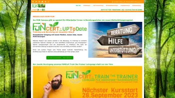 Website Screenshot: FUN Bildungszentrum - Das FUN Bildungszentrum - Bei uns macht Bildung Spaß! - Date: 2023-06-26 10:26:19