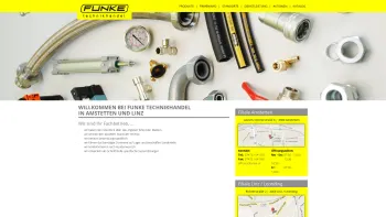 Website Screenshot: Funke GMBH - Funke Technikhandel GmbH - Willkommen bei Funke Technikhandel - Date: 2023-06-15 16:02:34