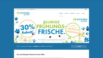 Website Screenshot: Textilreinigung - Karl Gabmaier - Startseite - Die Putzerei - immer in deiner Nähe! - Date: 2023-06-15 16:02:34