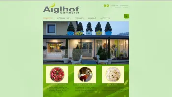 Website Screenshot: GÄRTNEREI AIGLHOF - Startseite - Gärtnerei Aiglhof, Salzburg - Date: 2023-06-15 16:02:34