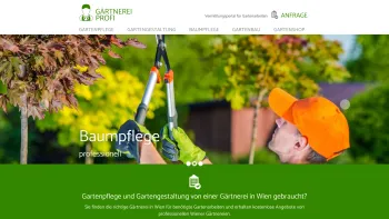 Website Screenshot: Gartenpflege Wien und Umgebung - Gartengestaltung, Gartenpflege, Gartenservice, Gärtnerei Wien und Niederösterreich - Date: 2023-06-26 10:26:19