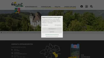 Website Screenshot: Gemeindeamt Startseite - Gaflenz - Startseite - Date: 2023-06-14 10:40:00