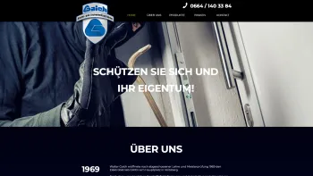 Website Screenshot: Alarm und Sicherheitssysteme Michael Gaich - Home - Date: 2023-06-22 15:01:20