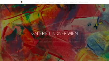 Website Screenshot: auf der DomaGALERIE-LINDNER.AT - Startseite - Galerie Lindner Wien - Date: 2023-06-22 15:01:20