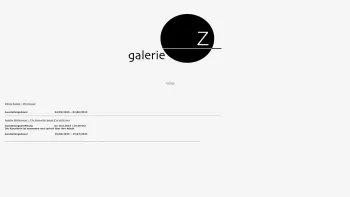 Website Screenshot: Galerie.Z - Galerie.Z - Date: 2023-06-14 10:40:03