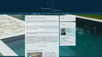 Website Screenshot: Christian Gallhammer Gartengestaltung - Aquatechnik Gallhammer - Date: 2023-06-22 15:01:20