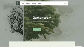 Website Screenshot: Gartenteam GartengestaltungsgesmbH - Home - Gartenteam - Date: 2023-06-22 15:01:24