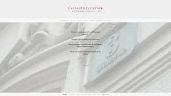 Website Screenshot: Gassauer-Fleissner Rechtsanwälte - We are an independent firm of business lawyers | GASSAUER-FLEISSNER Rechtsanwälte - Date: 2023-06-22 15:01:24
