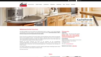 Website Screenshot: Gast Herd und Metallwarenfabrik - Home - Gast.co.at - Date: 2023-06-14 10:37:16