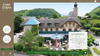Website Screenshot: Gasthof Schorn Ziegler Hotel Salzburg Schorn Inn Hotel near Salzburg City - Gasthof Schorn in Salzburg - Date: 2023-06-23 12:01:32