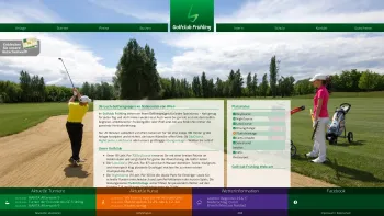 Website Screenshot: Golfclub Frühling Götzendorf - Golfclub Frühling - Das Golf Paradies in der Nähe von Wien - Date: 2023-06-22 15:01:28