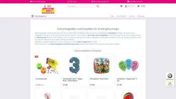 Website Screenshot: Geburtstagsdeko.at - Geburtstagsdeko & Partydeko für Kinder ✅ Jetzt günstig kaufen - Date: 2023-06-26 10:26:22