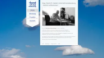 Website Screenshot: Mag. FH Martin R. Geisler Kommunikations und Unternehmensberatung - hier beginnt´s - Geisler - Date: 2023-06-22 15:15:48