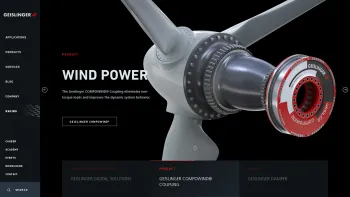Website Screenshot: Geislinger - Geislinger - Powertrain Solutions. Built to last. - Date: 2023-06-22 15:15:48