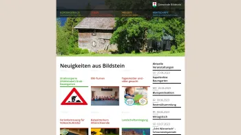 Website Screenshot: Gemeindeamt bei Bildsteonline - www.gemeinde-bildstein.at - Date: 2023-06-22 15:15:48