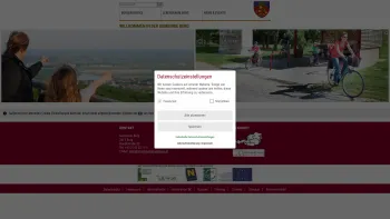 Website Screenshot: Gemeindeamt Berg bei wanderbaren Berg - Gemeinde Berg - Startseite - Date: 2023-06-22 15:01:32