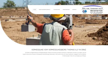 Website Screenshot: Dipl.-Ing. Thomas ILLY Ingenieurbüro für Vermessung - Vermessung Steiermark - Geometer Dipl.-Ing. Thomas ILLY - Date: 2023-06-14 10:40:07
