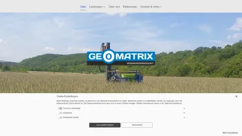 Website Screenshot: GEOMATRIX IBF DI Faustmann KG - Geomatrix - Date: 2023-06-14 10:37:35