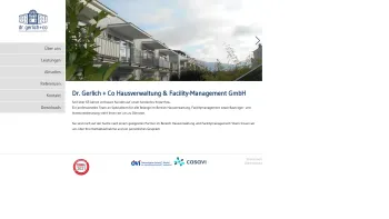 Website Screenshot: dr. gerlich+co Hausverwaltung Facility-Management GmbH - Dr. Gerlich + Co Hausverwaltung & Facility-Management GmbH - Date: 2023-06-22 15:11:51