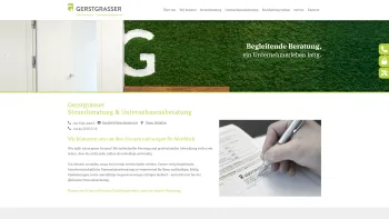 Website Screenshot: Gerstgrasser Unternehmensberatung - Gerstgrasser Steuerberatung und Unternehmensberatung: Gerstgrasser - Date: 2023-06-22 15:11:51