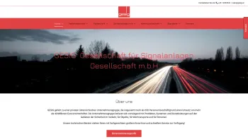 Website Screenshot: GESIG Gesellschaft für Signalanlagen Gesellschaft m.b.H. - GESIG Gesellschaft für Signalanlagen Gesellschaft m.b.H - Date: 2023-06-22 15:11:51