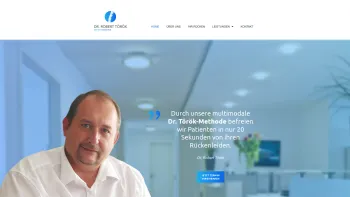 Website Screenshot: Dr. Robert Török - Dr. Robert Török – Der Rückendoktor - Date: 2023-06-22 15:01:36