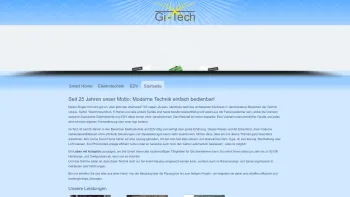 Website Screenshot: Gi-Tech Ing. Karl Grill Wien Bad Mitterndorf - Seit 25 Jahren unser Motto: Moderne Technik einfach bedienbar! - Date: 2023-06-14 10:40:10