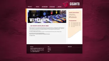 Website Screenshot: Giganto Digitaldruck GmbH & Co KG - GIGANTO Digitaldruck Ihr Druckpartner - von der Visitenkarte bis zum Werbebanner... auch in Kleinauflage - Date: 2023-06-14 10:47:29