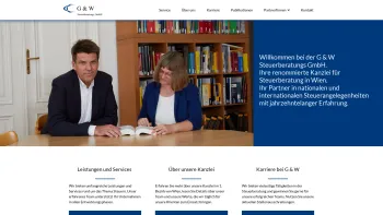 Website Screenshot: Ginthoer Partner Redirection - G & W Steuerberatungs GmbH, 1010 Wien - G & W Steuerberatungs GmbH aus 1010 Wien - Date: 2023-06-22 15:13:38