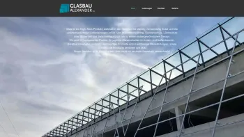 Website Screenshot: Glasbau Alexander e.U. - Glaserei | Glasbau Alexander e.U. | Oberndorf bei Salzburg - Date: 2023-06-26 10:26:22