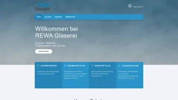 Website Screenshot: Stackler Bau u REWA Telfer Glaserei - REWA Glaserei - Date: 2023-06-22 15:01:41